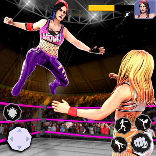 Bad Girls Wrestling Game