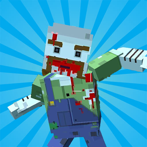 Blocky Gun Warfare Zombie v15 MOD APK (God Mode/Dumb Enemy)