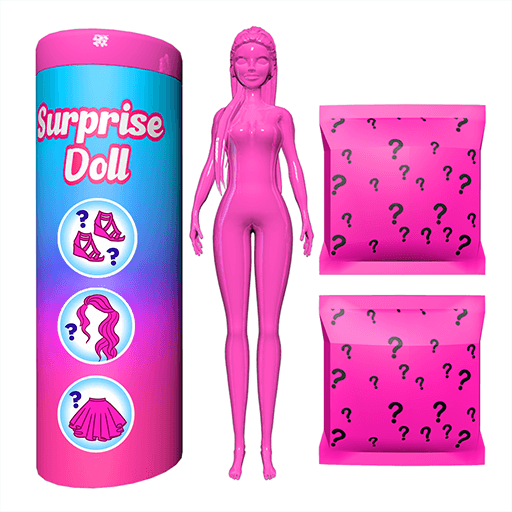 Color Reveal Suprise Doll Game v3.9 MOD APK (Free Rewards)