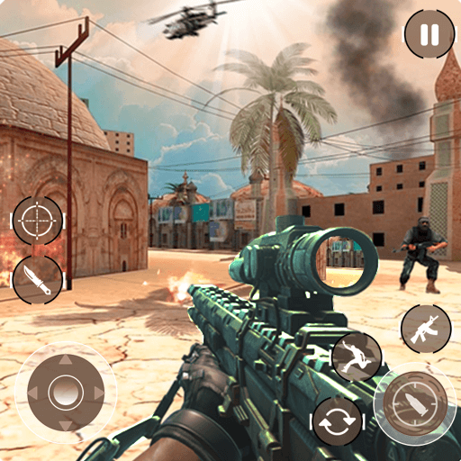 Fps Gun Shooting Games v2.1.8 MOD APK (Dumb Enemy/God Mode)