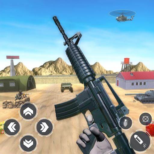 Gun Games 3D v3.0 MOD APK (God Mode/Dumb Enemy)