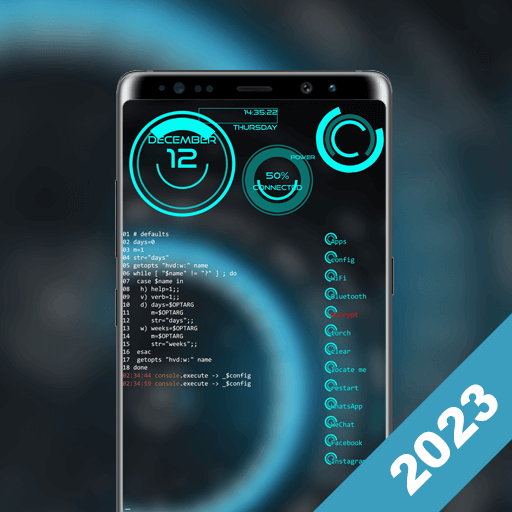 Futuristic Launcher v7.0.4 MOD APK (Premium Unlocked)