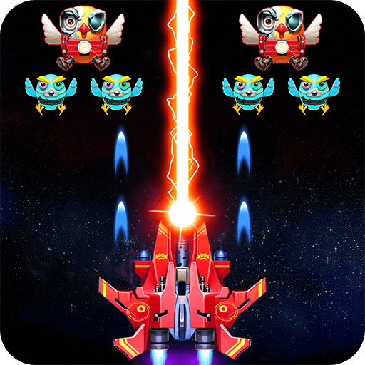 Galaxy Attack: Chicken Shooter v30.0 MOD APK (Unlimited Gold)