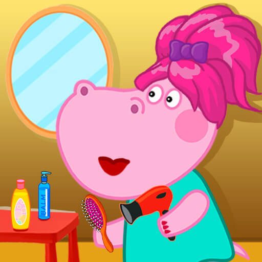 Hippo Hair Salon v1.8.5 MOD APK (Free Shopping)