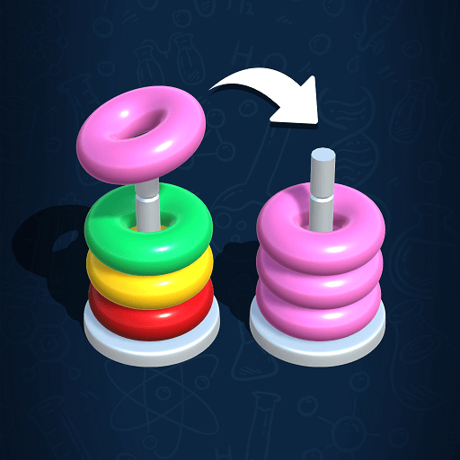 Hoop Sort Puzzle: Color Ring v1.3.1 MOD APK (Free Rewards)