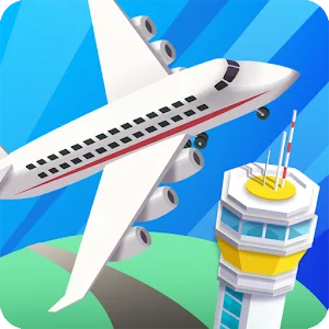 Idle Airport Tycoon - Planes v1.4.7 MOD APK (Menu, Money, Speed)