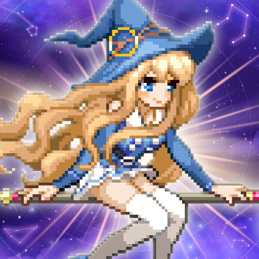 Magical Girl: Idle Pixel Hero v4.88 MOD APK (Damage, God Mode, Dumb Enemy)