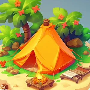 Merge Camp v1.14.101 MOD APK (Menu, Exp Multipler, Unlimited Coins)