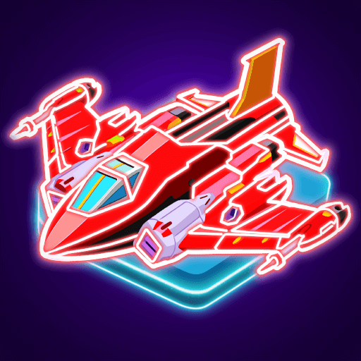 Merge Planes Neon Game Idle v1.0.28 MOD APK (Free Shopping)