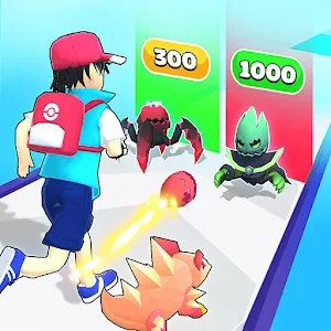 Monster Pocket: Run & Building v0.4.6 MOD APK (God Mod, Damage, Free Upgrade)