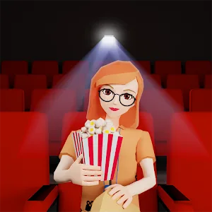 Movie Cinema Simulator v4.2.4 MOD APK (Unlimited Money, Crystals)