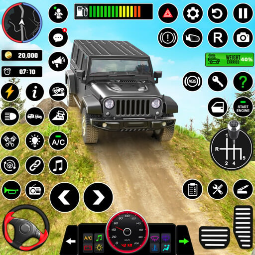 Offroad Jeep Driving & Parking v4.04 MOD APK (Unlimited Money)