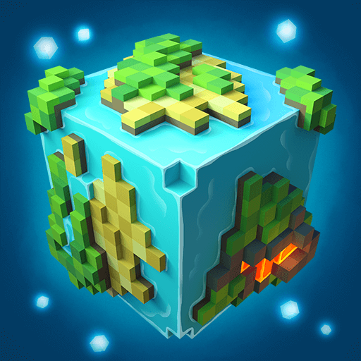 Planet of Cubes Craft Survival v2.8.4 MOD APK (No ADS)