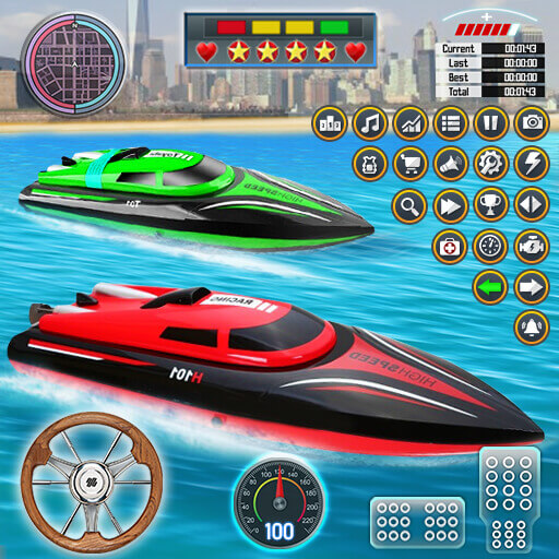 Speed Boat Racing