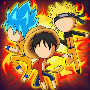 Stickman Hero Fight : All-Star v4.6 MOD APK (High Rewards, Dumb Enemy)