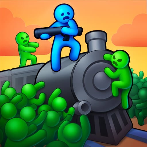 Train Defense: Zombie Survival v1.04.38 MOD APK (Unlimited Gems, Gold)