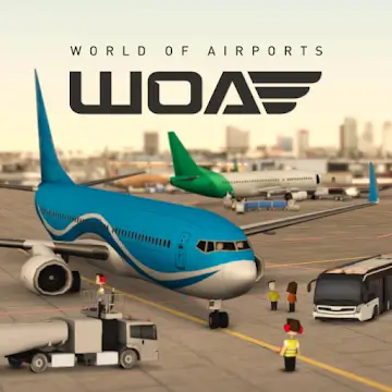 World of Airports v2.4.3 MOD APK (All Airports, Planes Unlocked)