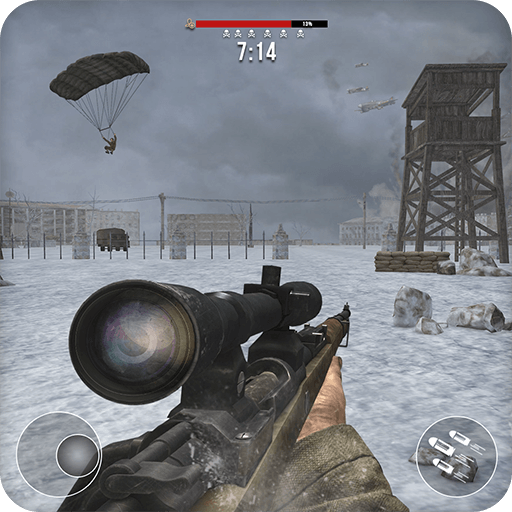 World War 2 Winter Heroes v1.3.6 MOD APK (Dumb Enemy, God Mode)