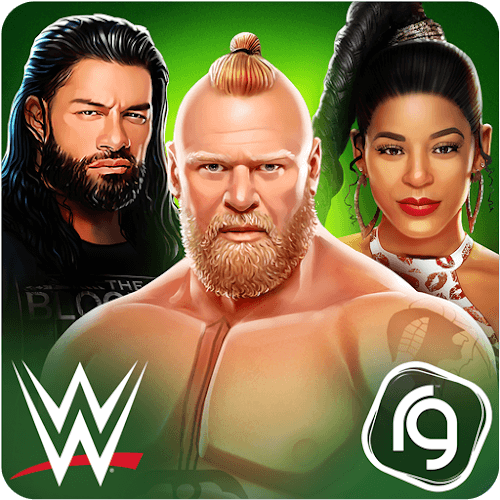 WWE Mayhem v1.79.121 MOD APK (One Hit, God Mode, Money)