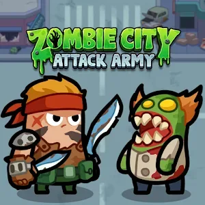 Zombie City: Attack Army v1.0.4 MOD APK (Unlimited Gold, Gems)