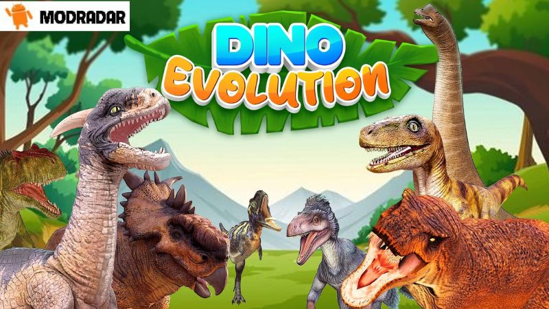 Rainbow Dinosaur Evolution