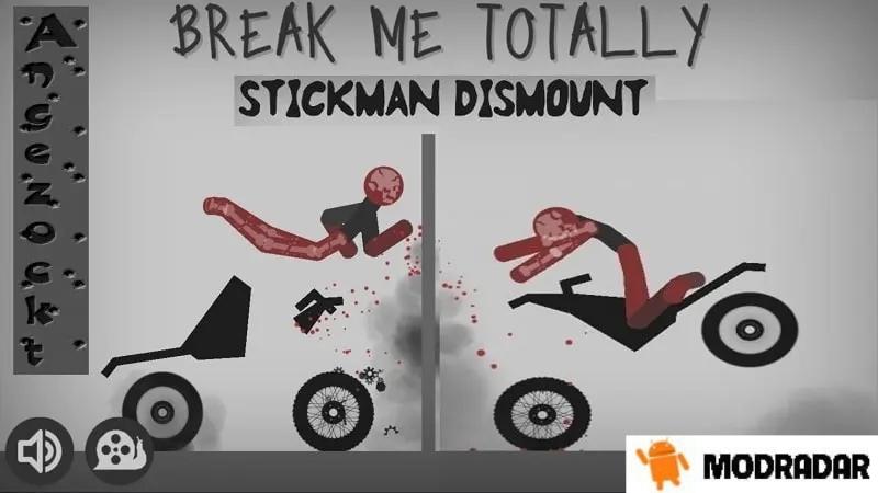 Stickman Dismounting