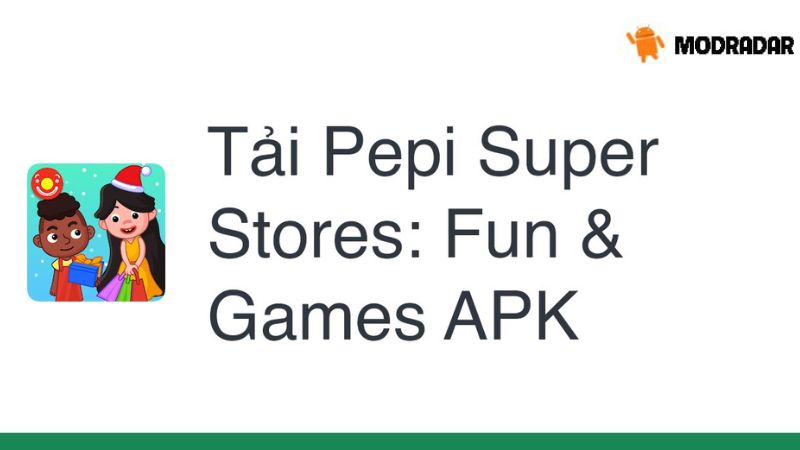 Pepi Super Stores Fun Games